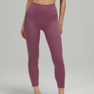 Lululemon InStill High-Rise Tight 25” - vintage plum - size 8